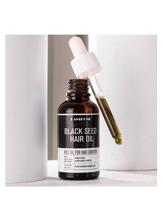 لانثوم زيت بذور الحبة السوداء لنمو الشعر 30 مل - Image 1
