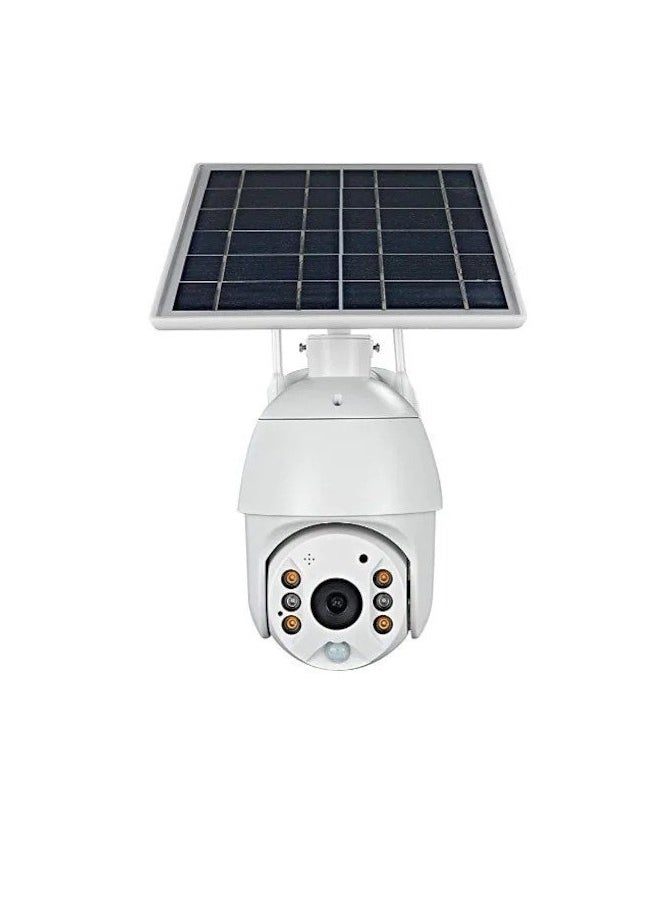 Generic Rbx S10 Low Power Wi-Fi Solar Camera 1080P Hd Solar Panel Outdoor Waterproof CCTV Camera  - Image 1