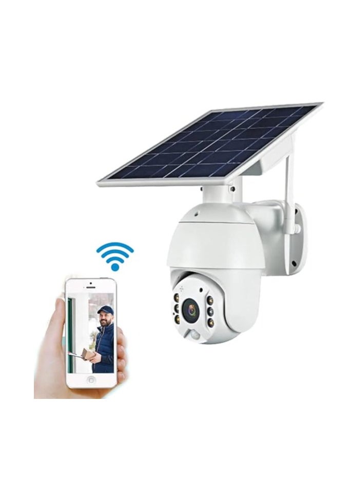 Generic Rbx S10 Low Power Wi-Fi Solar Camera 1080P Hd Solar Panel Outdoor Waterproof CCTV Camera  - Image 2
