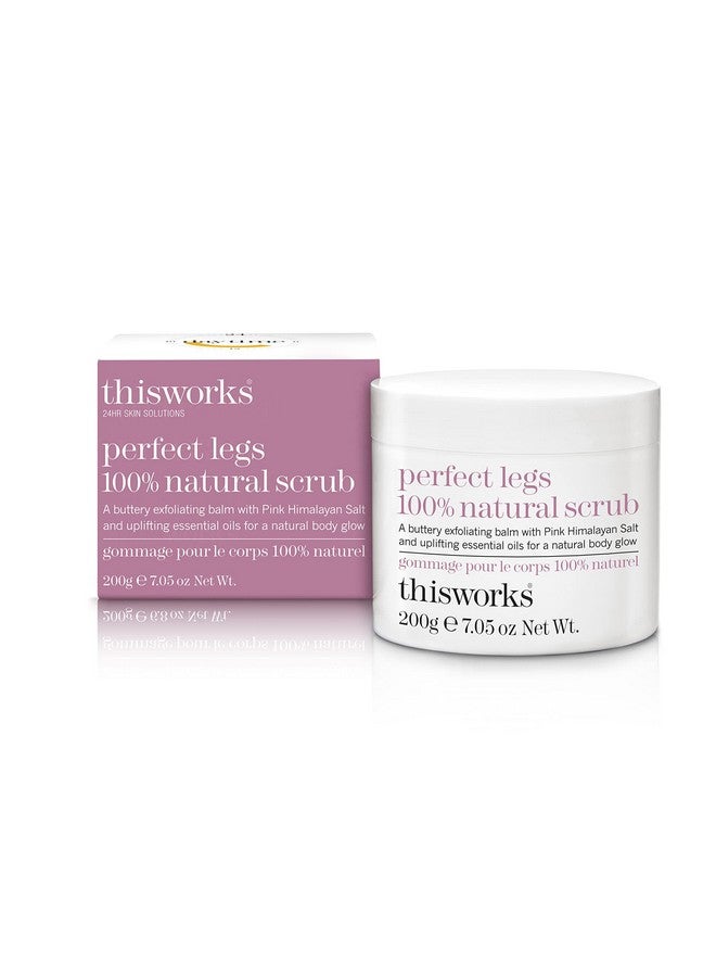 thisworks perfect legs 100% natural scrub: Buttery Exfoliating Balm with Pink Himalayan Salt for a Natural Body Glow, 200g | 7.05 oz - Image 1