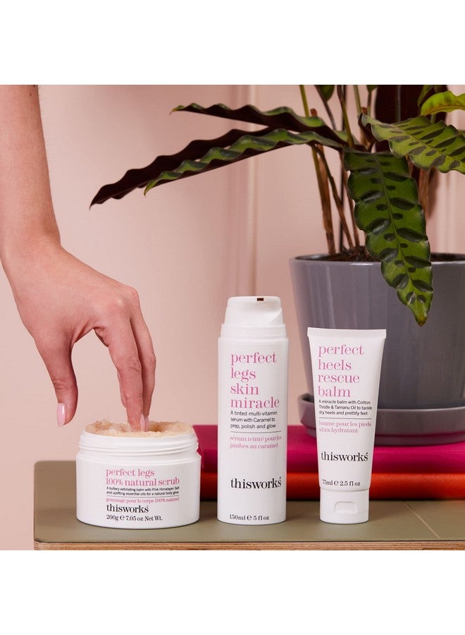 thisworks perfect legs 100% natural scrub: Buttery Exfoliating Balm with Pink Himalayan Salt for a Natural Body Glow, 200g | 7.05 oz - Image 4