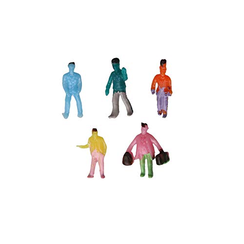 BQLZR 100 Pieces 1:200 Scale Hand Painted Layout Model Train People Figure - Image 5
