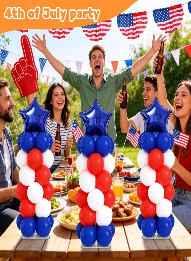 JOYYPOP 4 Sets Balloon Stands for Table 15.75 Inch Clear Adjustable Balloon Centerpieces for Tables Reusable Balloon Holder Sticks for Graduation Wedding Baby Shower Birthday - Image 2