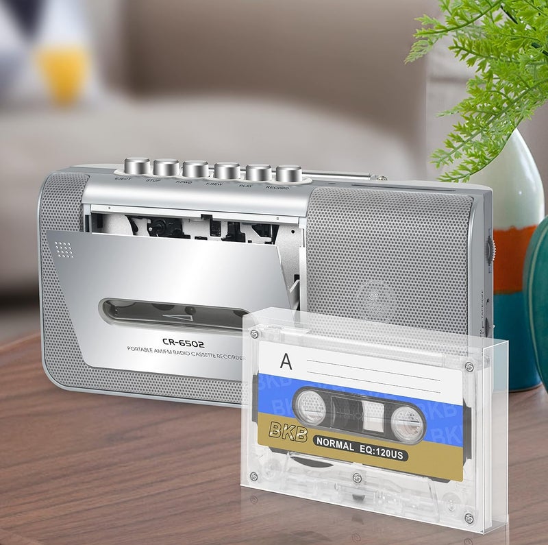 Tobo Empty Cassette Tape 60 Minutes Standard Cassette Blank Tape Player Empty Magnetic Audio Tape Recording for Speech Music Recording MP3 /DVD TD-1238CA (Pack of 2) - Image 5