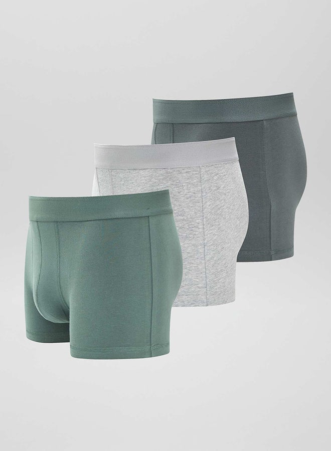 Kiabi Pack of 3 plain boxers  - Image 5