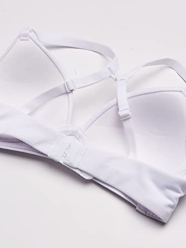 Maidenform Girl Big Girls' Slim Comfort Devotion Wireless Bra, White, 34A - Image 4