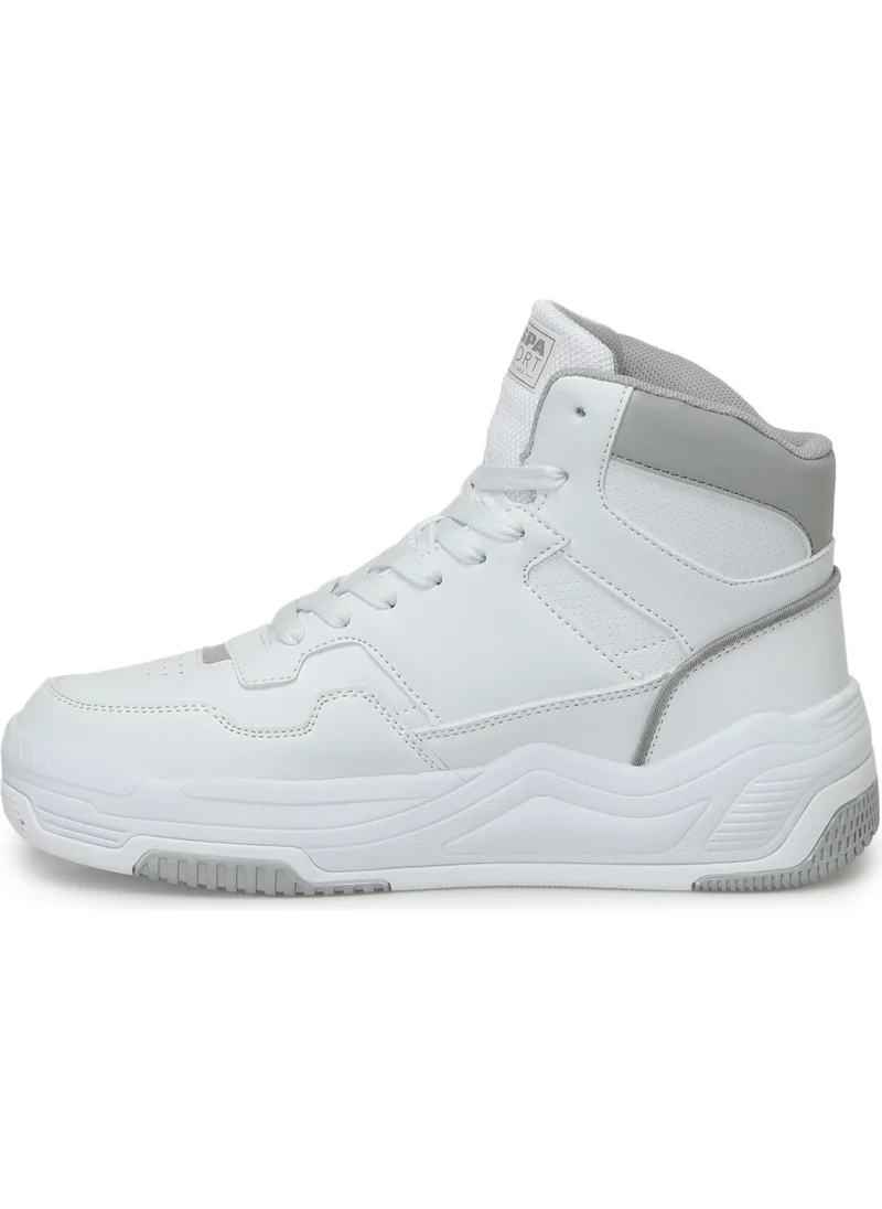 U.S. Polo Assn. BASE. Polo Assn. Mılow Hi Wmn 4fx White Women's High Sneaker