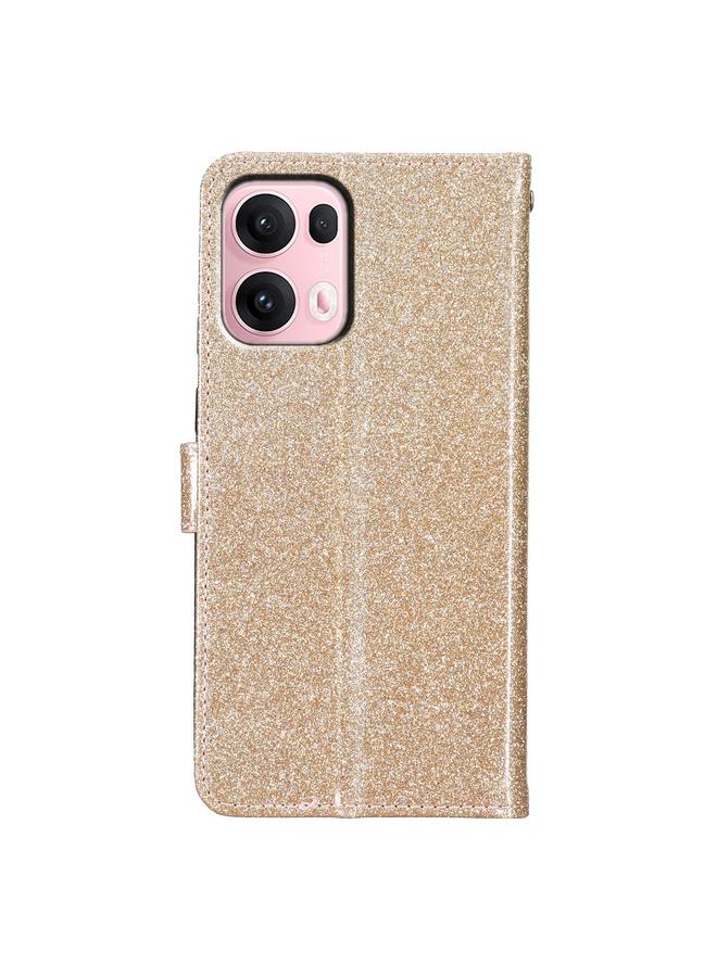 S-TOP Case For OPPO Reno13 Pro Global Glitter Powder Flip Leather Phone Case - Image 3