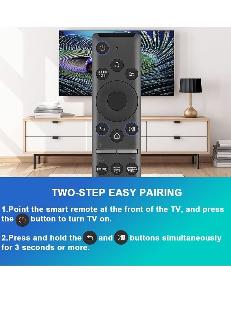 ELTRAZONE Universal Voice Remote Control for Samsung TV Remote All Samsung LED QLED UHD SUHD HDR LCD HDTV 4K 3D Curved Smart TVs, with Shortcut Buttons for Netflix - Image 5