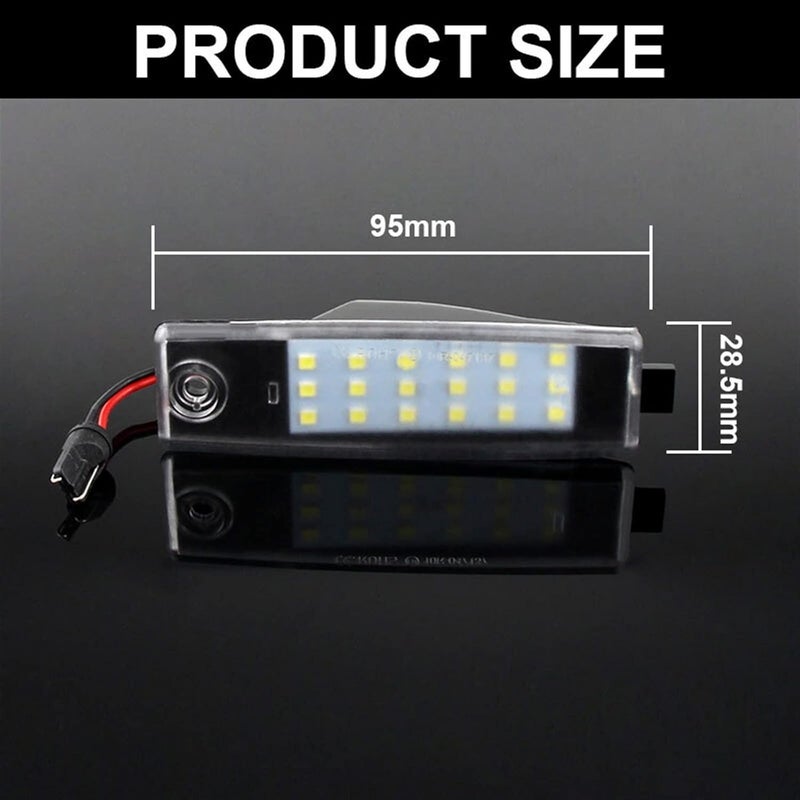 QASULER LED License Plate Light for Toyota and Lexus - Image 3