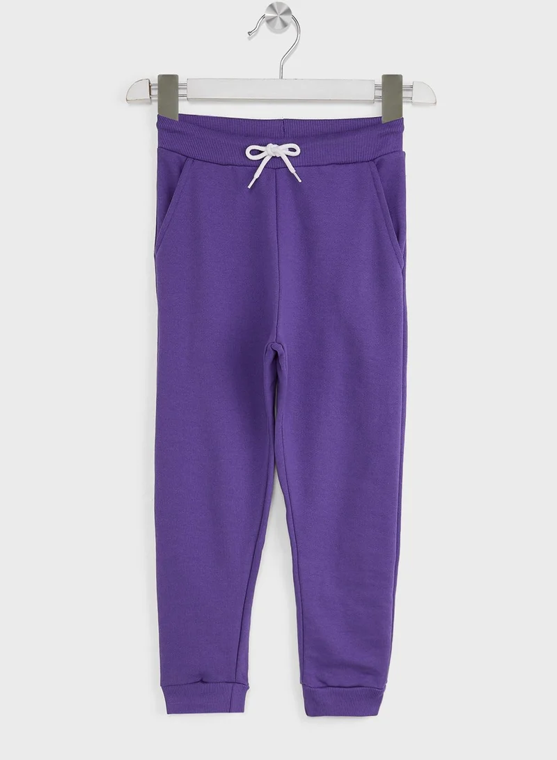 Pinata Girls Letter Printed Sweatshirt And Jogger Set