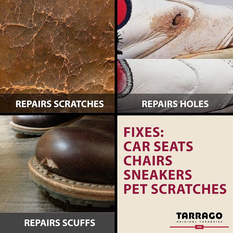 TARRAGO Filling Paste - 50ml Leather Filler Repair Compound - Leather Restoration Crack, Burns, Tears, Holes Filler - Image 3