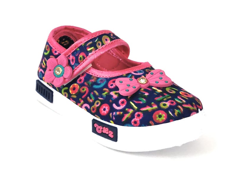Coolz Girls Baby Fashion And Casual Ballet Flat Ballerina Cute-1 For 1-4 Yrs (Magenta, 18_Months) - 18-24 Months - Image 1
