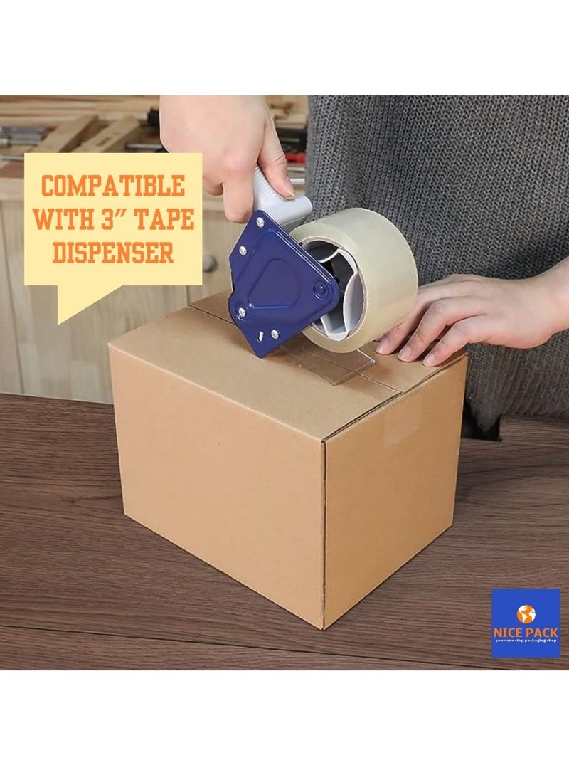 Nice Pack 2inch 45 yards Clear Packing Tape Pack of 6 Rolls Heavy Duty Packaging Tape for Shipping, Packaging, Moving and Sealing  - Image 5