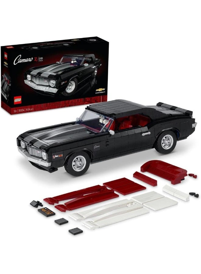 LEGO® ICONS Chevrolet Camaro Z28 10304 Building Kit (1,458 Pieces) - Image 1