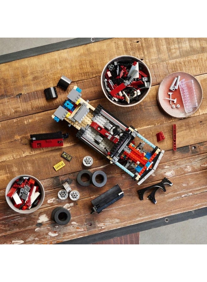 LEGO® ICONS Chevrolet Camaro Z28 10304 Building Kit (1,458 Pieces) - Image 4