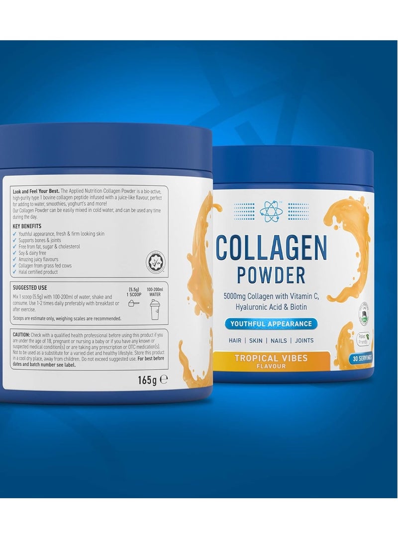 Applied Nutrition Applied Nutrition Collagen Powder, Tropical Vibes Flavor, 165g, 30 Serving  - Image 2