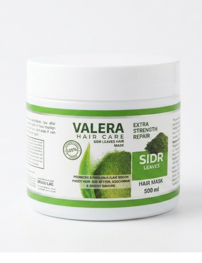 Valera Sidr Leaves Hair Mask For Extra Strength Repair 500 ml - Image 1