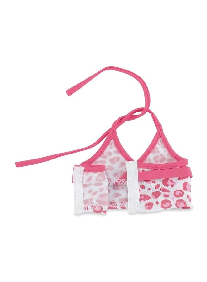 Emily Rose ملابس دمى إميلي روز | بدلة سباحة تانكيني مكونة من 6 قطع لدمى بطول 18 بوصة مع ملحقات | متوافقة مع دمى الفتاة الأمريكية بطول 18 بوصة - Image 5