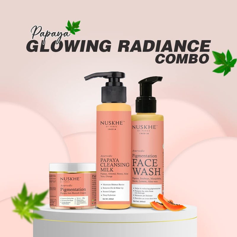 Nuskhe By Paras Nuskhe By Paras Papaya Glowing Radiance Combo - Image 2