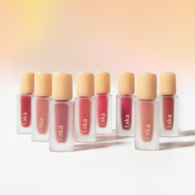 Laka Fruity Glam Tint, 4.5g/0.15oz, Glowing Lip Stain with Wide Color Spectrum, Hydrating & Lightweight Texture, Buildable Color, Non-Sticky, Vegan, K-Beauty (#124 Maro) - Image 5
