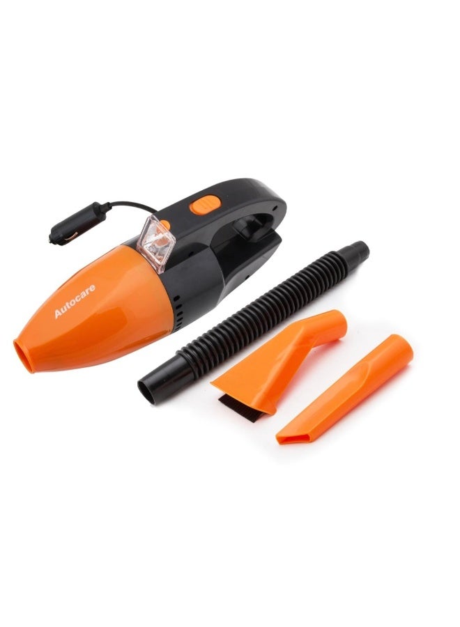 Autocare 12V Car Vacuum Cleaner with LED Light - Handheld Vacuum with Attachments & Long Cable for Interior Cleaning (Model CVC-107) - Image 1