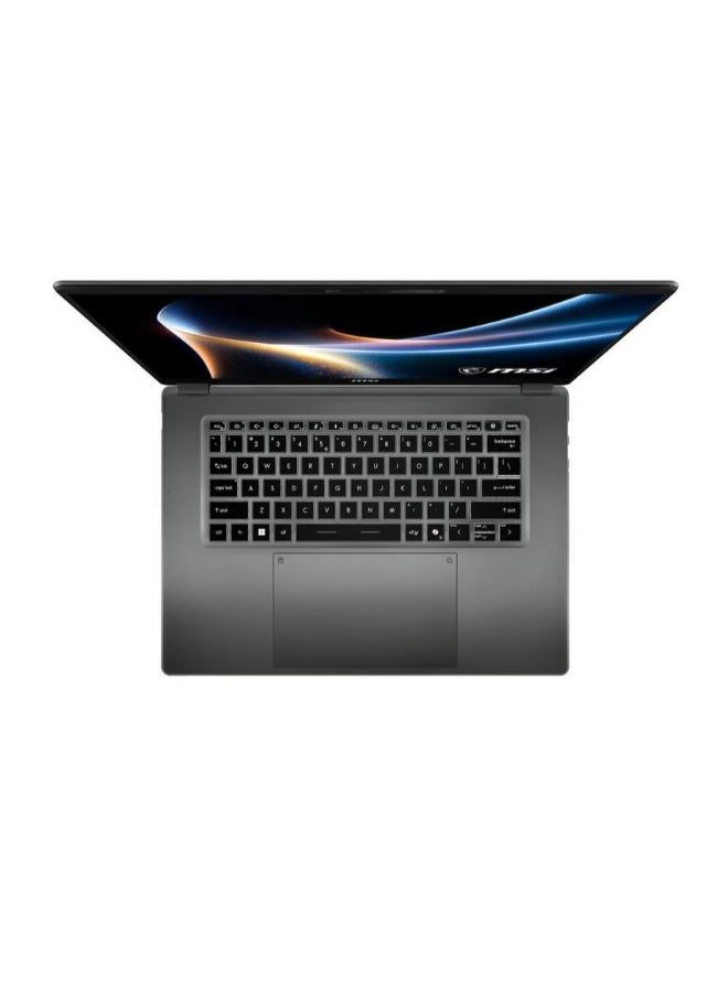 MSI Prestige 16 Laptop With 16 Inch (2880x1800) Display, Core Ultra 7 355 Processor/32GB RAM DDR5/1TB SSD/Intel Arc Graphics/Windows 11 Home/ English/Arabic Gray - Image 2