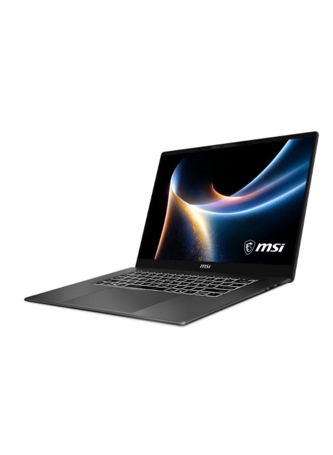 MSI Prestige 16 Laptop With 16 Inch (2880x1800) Display, Core Ultra 7 355 Processor/32GB RAM DDR5/1TB SSD/Intel Arc Graphics/Windows 11 Home/ English/Arabic Gray - Image 1