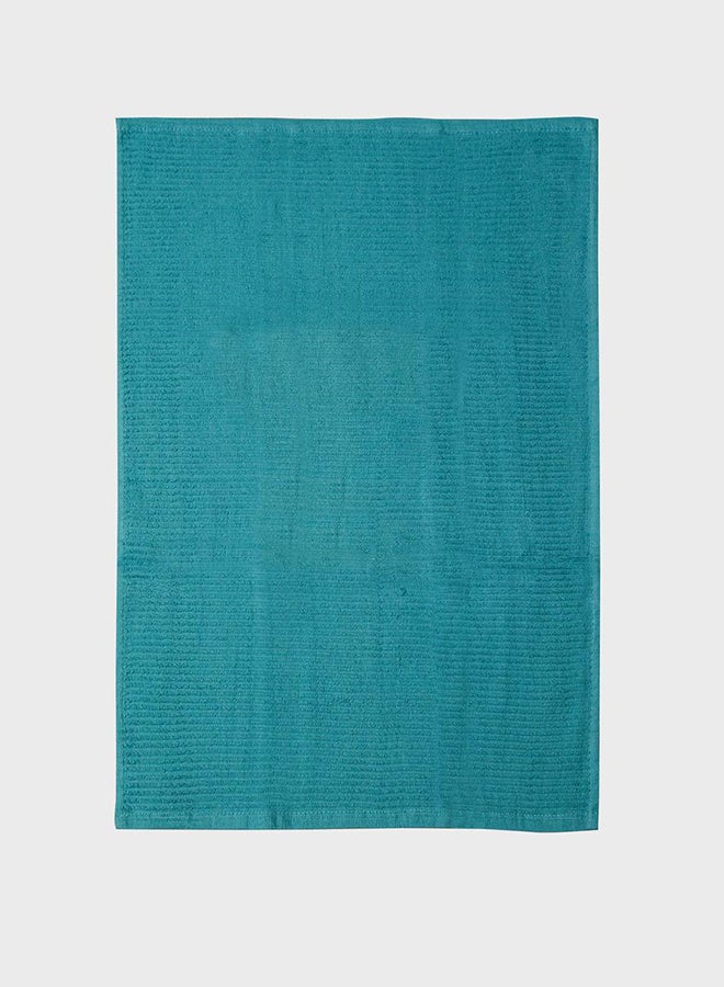 SAF by ARAMS 2-Piece Multi Purpose Towel -Highly Absorbent Quick Dry Kitchen For Every Day Cleaning Towel Set Size : 45 X 70 CM In Blue Color  - Image 3