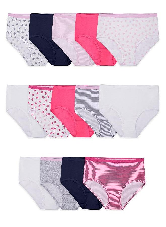 Fruit of the Loom Girls' Little Cotton Brief Underwear, 14 Pack - Fashion Assorted, 6 - pzsku/ZBA7C68BE863027C9FD97Z/45/_/1692789945/e53c94cd-9513-4969-b0b2-0b0caac00444