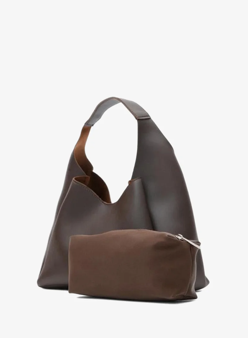 Shule Bags  Mono Yavrulu Shoulder Bag Dark Coffee. for Women | Best Price UAE