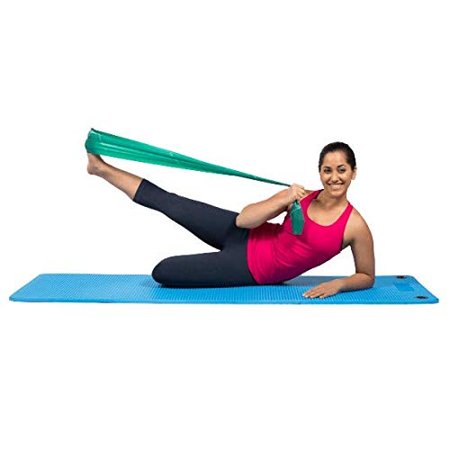 Tima Yoga Strap Resistance Band, Latex Rubber for Workout, Exercise, Gym, Fitness, Home, Physical Therapy, Pilates, Stretching, Yoga, Strength Training for Men and Women - Image 3