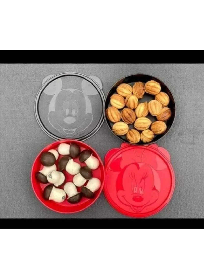 تابروير Mickey Minnie Double Storage Container