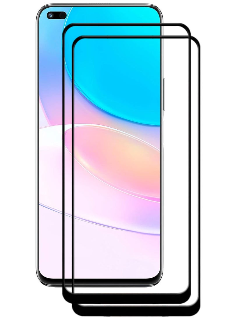 ACLIX 2 Pieces Antistatic ESD Dustproof Premium Quality High Definition Tempered Glass Screen Protector Designed For Huawei nova 8i - Image 1