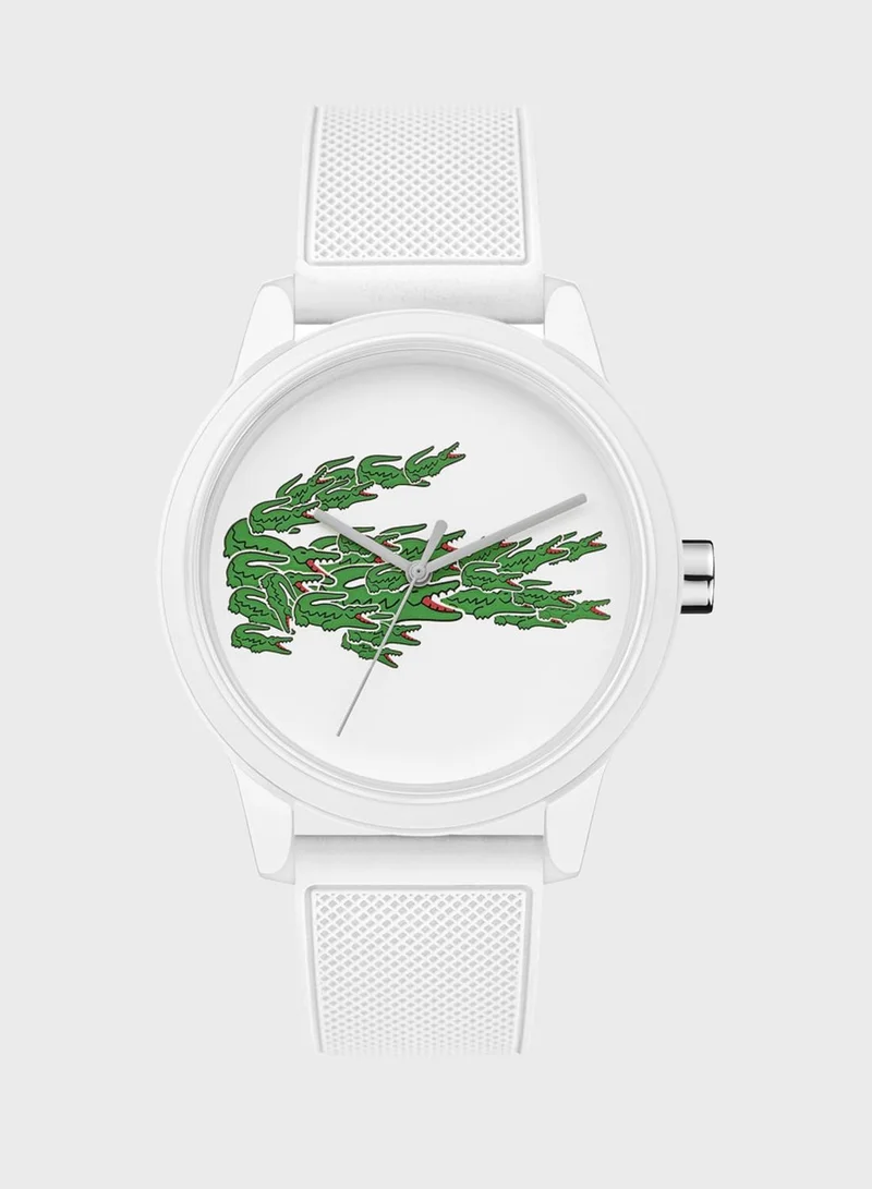LACOSTE Lacoste L12.12 Silicone Strap Watch for Men - 2011039
