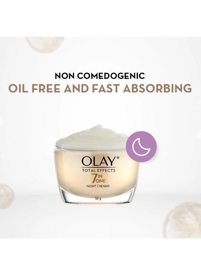 Olay Total Effects 7 In 1 Nourishing Anti-Ageing Serum (50ml) + Night Cream (50g) - Image 5