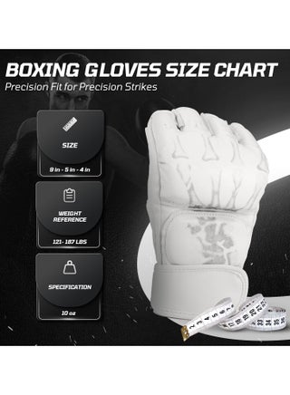 Boxing Gloves Fingerless MMA Gloves UFC Boxing Fight Gloves for Sanda Sparring Punching Bag Training - view 5