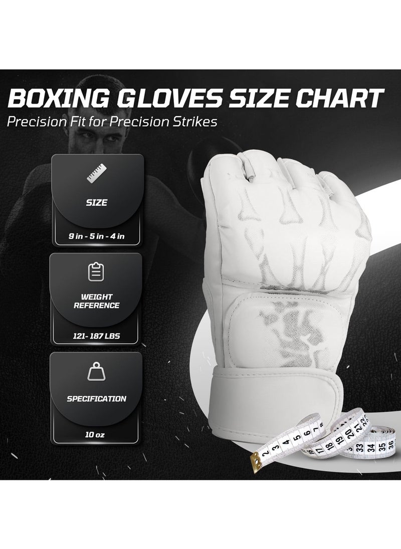 PYC - Boxing Gloves Fingerless MMA Gloves UFC Boxing Fight Gloves for Sanda Sparring Punching Bag Training - Image 1