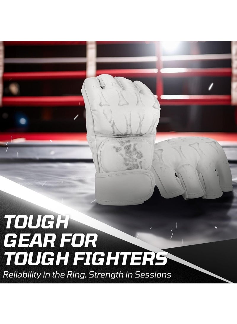 PYC - Boxing Gloves Fingerless MMA Gloves UFC Boxing Fight Gloves for Sanda Sparring Punching Bag Training - Image 1