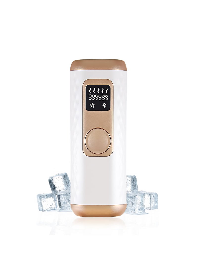 Herbishh - Herbishh IPL Laser Hair Removal, Painless Strong Ice Cooling Care Function- 999,999 Flashes, Hair Removal Machine with 5 Energy levels, 2 Modes- Automatic & Manual, Quartz Tube, For Face & Body, White - Image 1