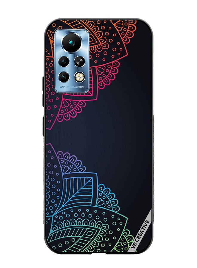 VR CREATIVE Protective Case Cover For Infinix Note 11 Pro Mandala Design Multicolour - Image 1