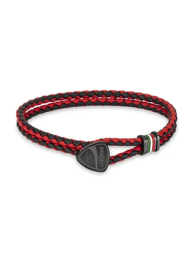 Ducati Corse Ducati Scudetto Red Bracelet For MenDTAGB2137510