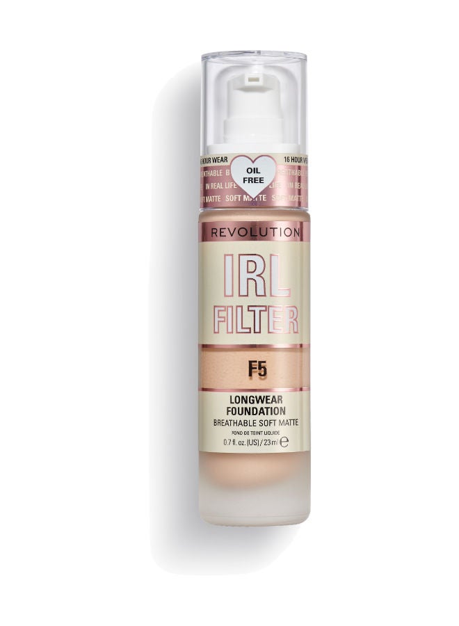 REVOLUTION Revolution IRL Filter Longwear Foundation F5  - Image 1