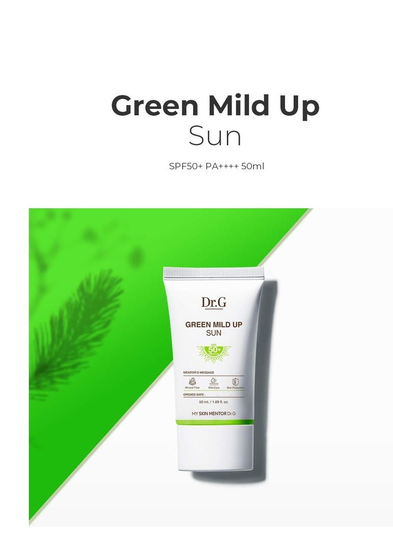 Dr.green - Dr.G green mild up Sun (50ml) SPF50+ PA++++ DR G DRG - Image 1
