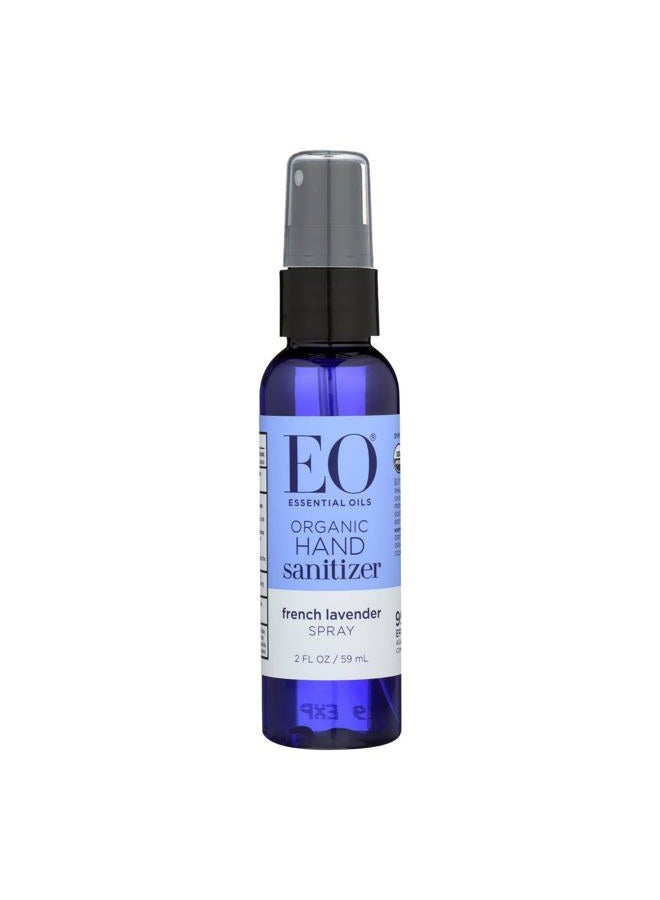 EO Organic Lavender Hand Sanitizer Spray, 2 Fl Oz (Pack of 6) - Image 1