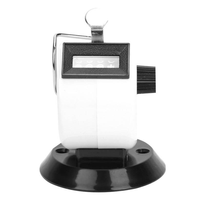 Hand Tally Counter: 4-Digit 0-9999 ABS Plastic Case - Small Portable Easy To Clear Mechanical Counter For Data Statistics Conference Attendance Traffic Counting - Image 1