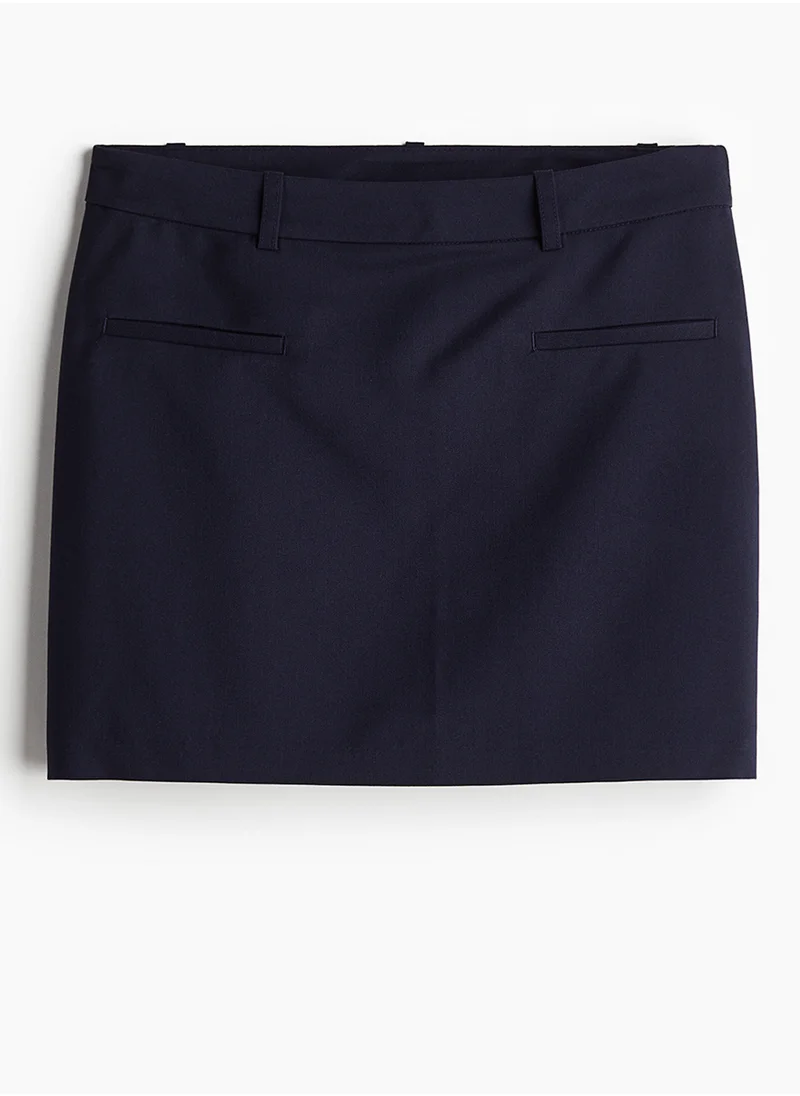 H&M Tailored Mini Skirt