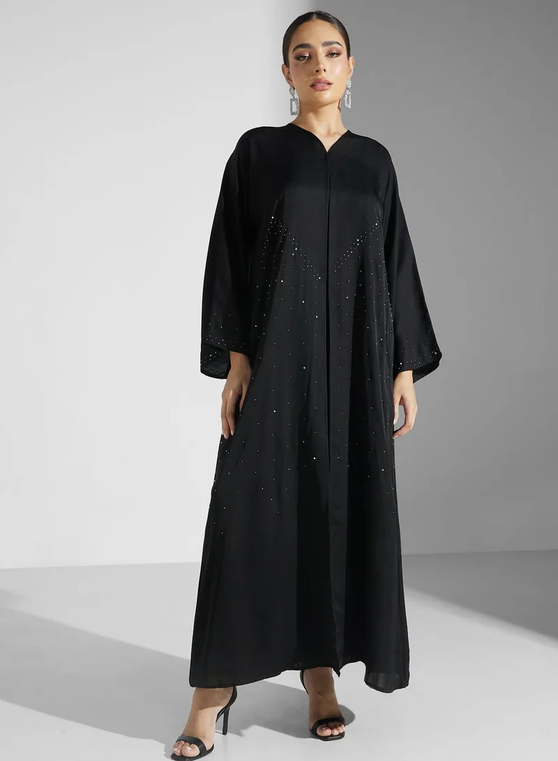 خزانة Embellished Detail Abaya