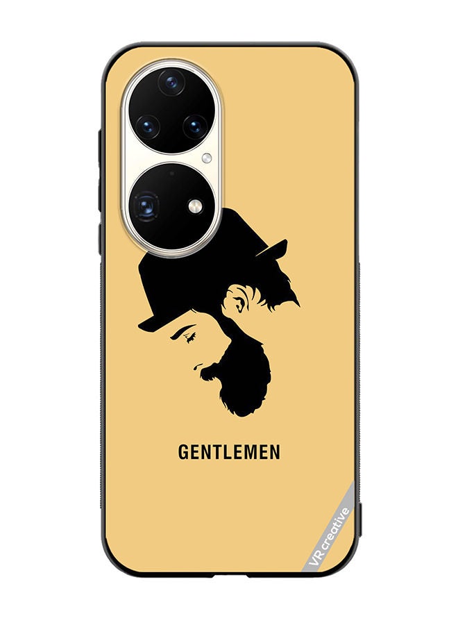 VR CREATIVE Protective Case Cover For Huawei P50 Pro Gentlemen Design Multicolour - Image 1