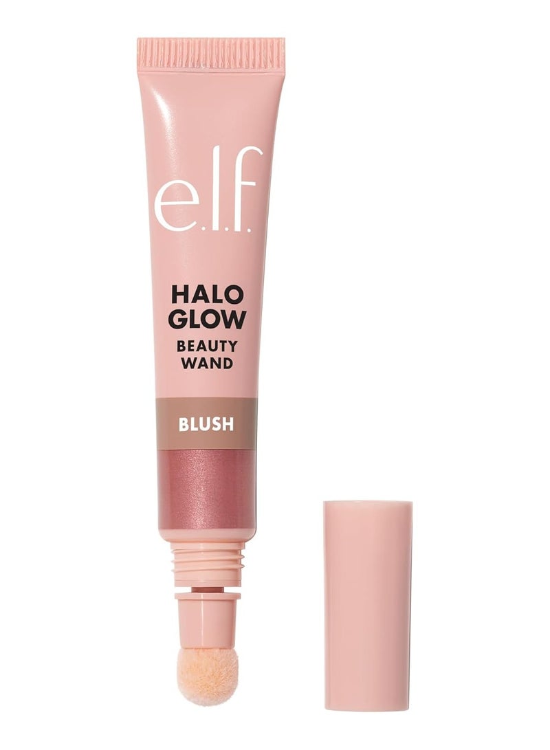 إلف أحمر الخدود السائل من هالو جلو بيوتي لخدود متوهجة ومشرقة، غني بالسكوالان، نباتي ولم يتم الإساءة إلى الحيوانات لتصنيعه. بينك مي اب - Image 1